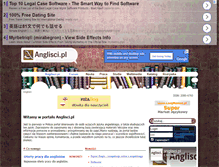 Tablet Screenshot of anglisci.pl
